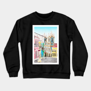 Salvador De Bahia, Brazil Crewneck Sweatshirt